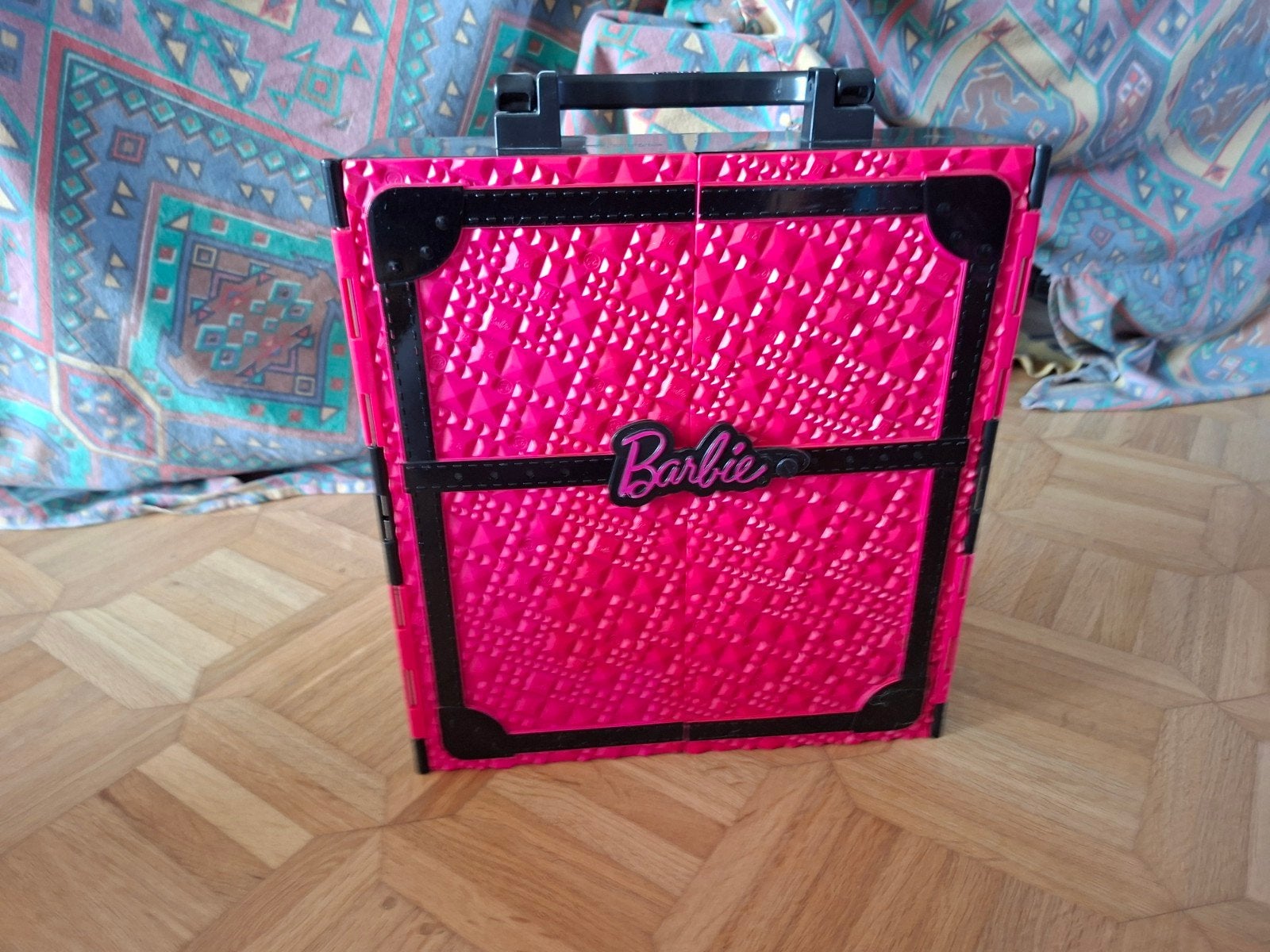Barbie Kledingkast Mattel - Draagbare Speelset, Ophalen of Verzenden, Gebruikt, Meisje