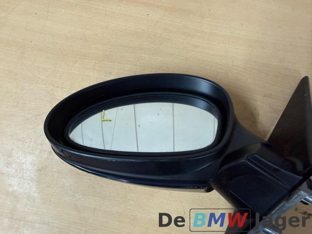 Buitenspiegel links blauw BMW 3-serie E90 E91 51167189967, Gebruikt, Ophalen of Verzenden, BMW, BMW