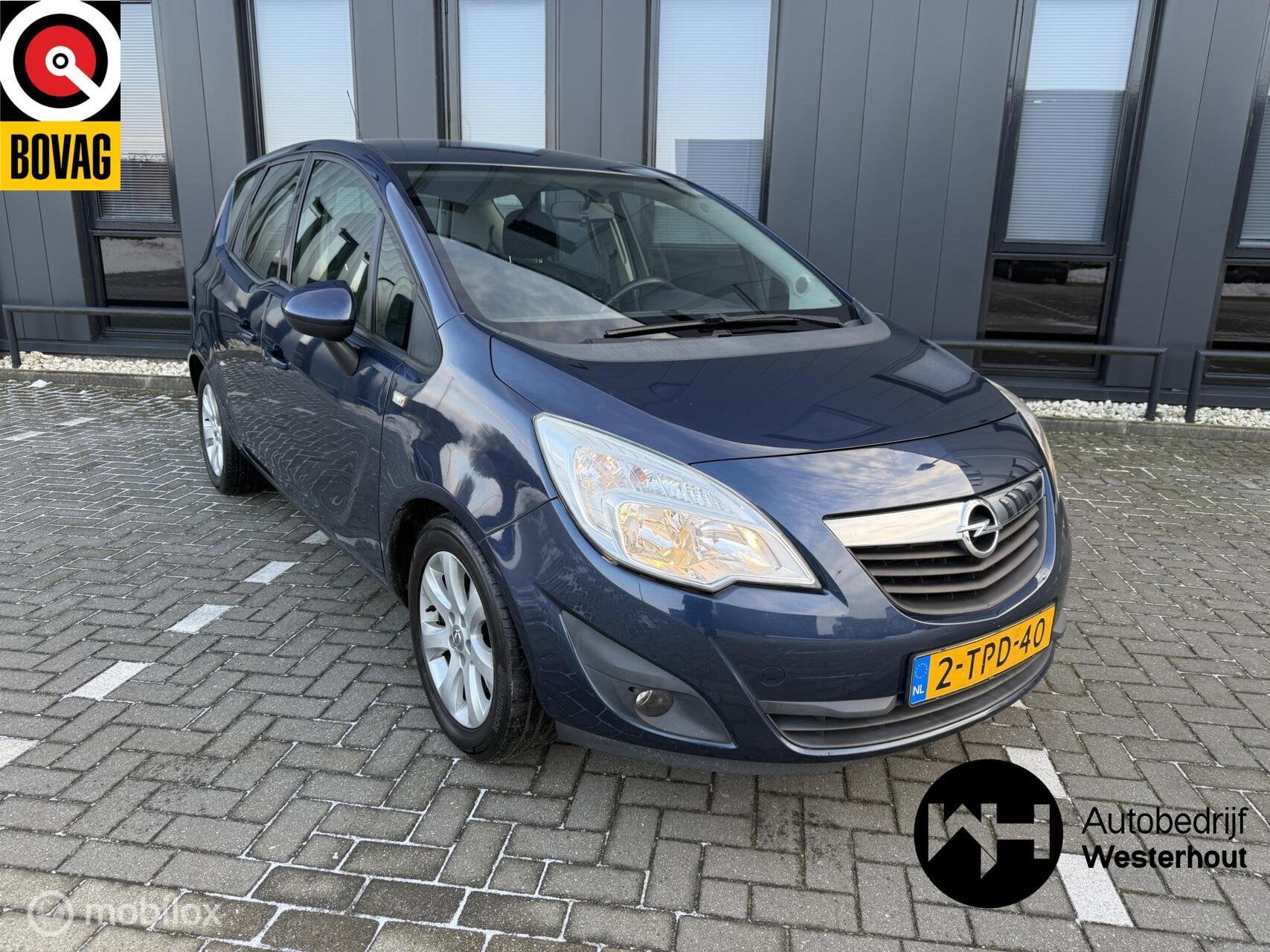 Opel Meriva 1.4 Turbo Cosmo Airco Cruisecontrol Nieuwe APK, Auto's, Voorwielaandrijving, Euro 5, Gebruikt, 680 kg