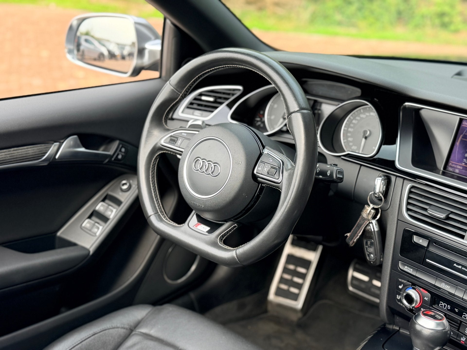 Audi A5 Cabriolet 3.0 TFSI S5 quattro Pro Line | Airscarf |, Auto's, Automaat, Euro 5, Gebruikt, Zwart