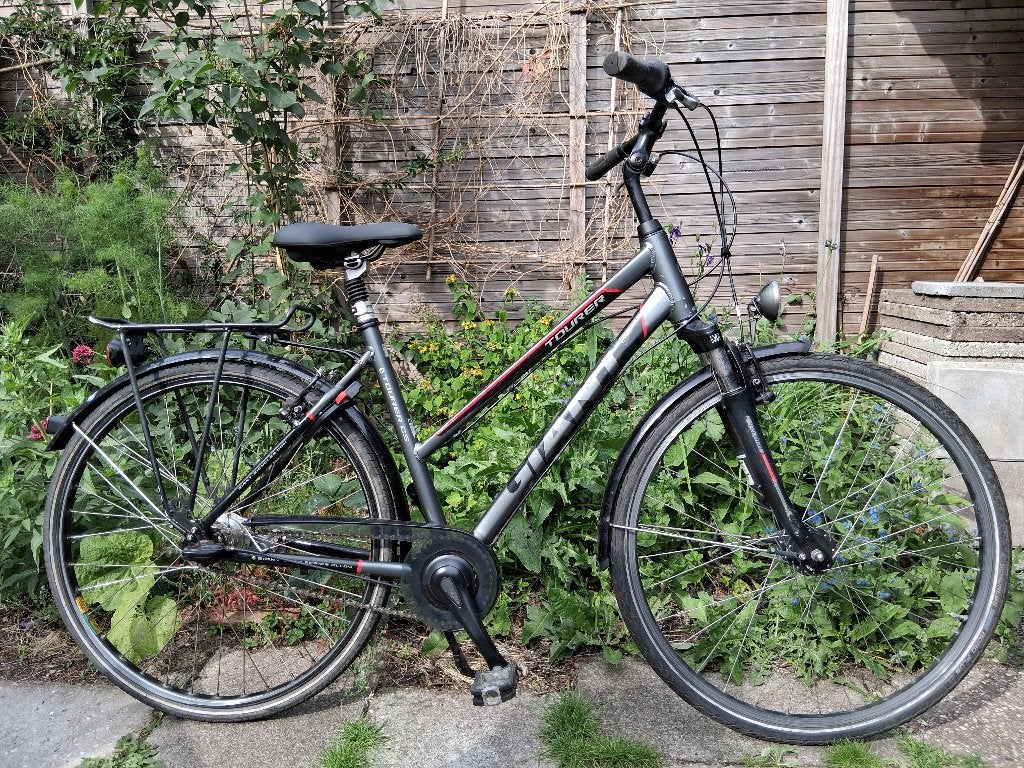 Tweedehands fiets: Giant Tourer cs, Ophalen, Gebruikt, Velgrem, Versnellingen