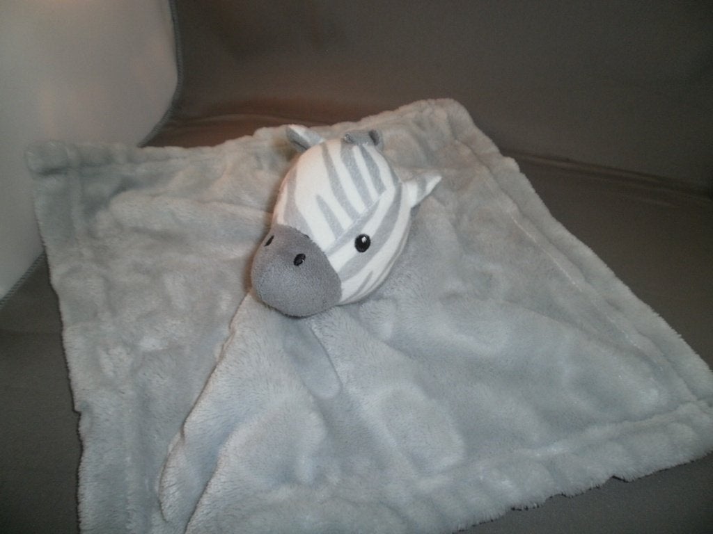 primark zebra doekje grijs met wolken op doek rammel in kop, Overige karakters, Overige typen, Grijs, Nieuw