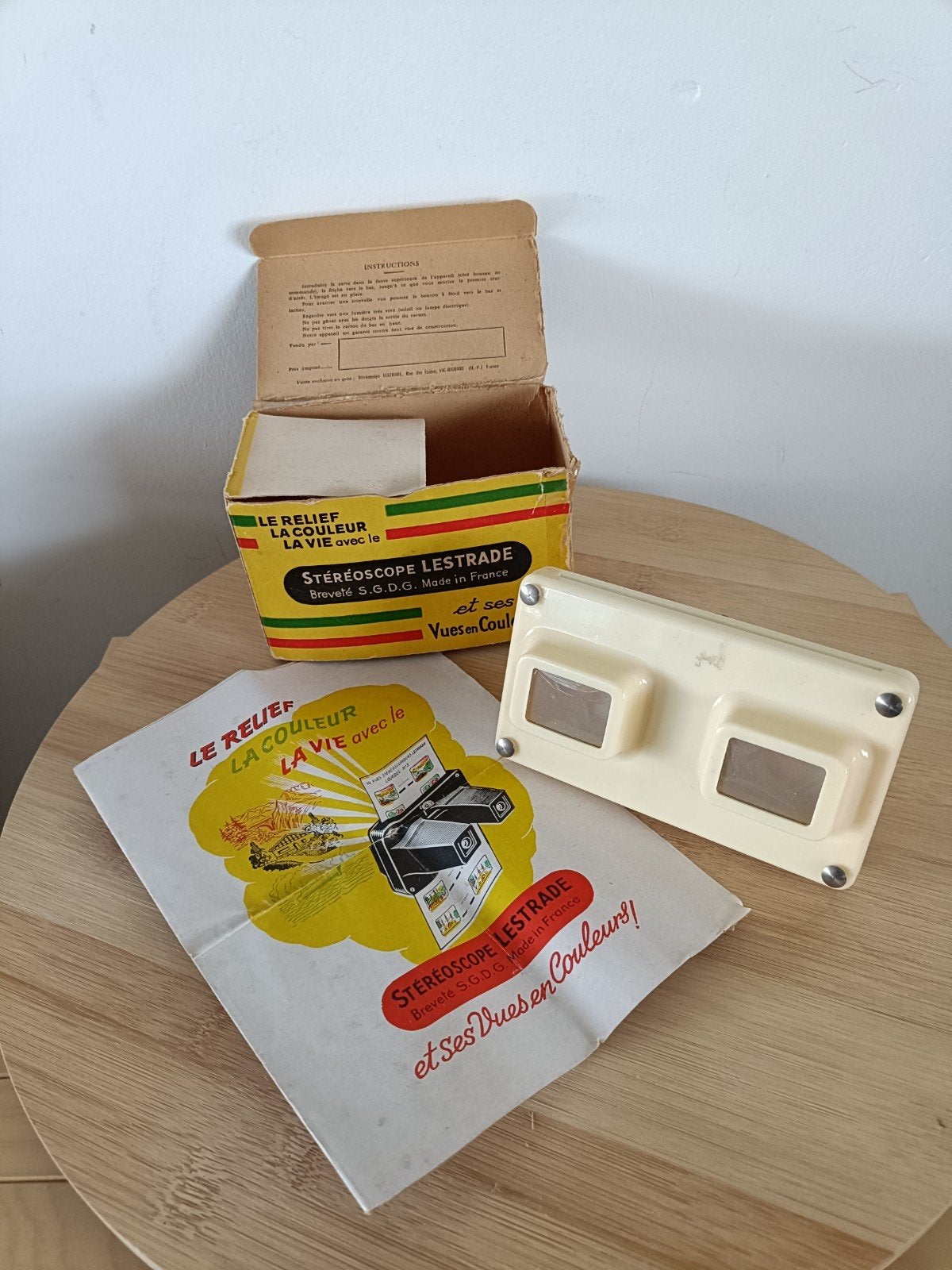 Vintage Lestrade stéréoscope, Ophalen of Verzenden