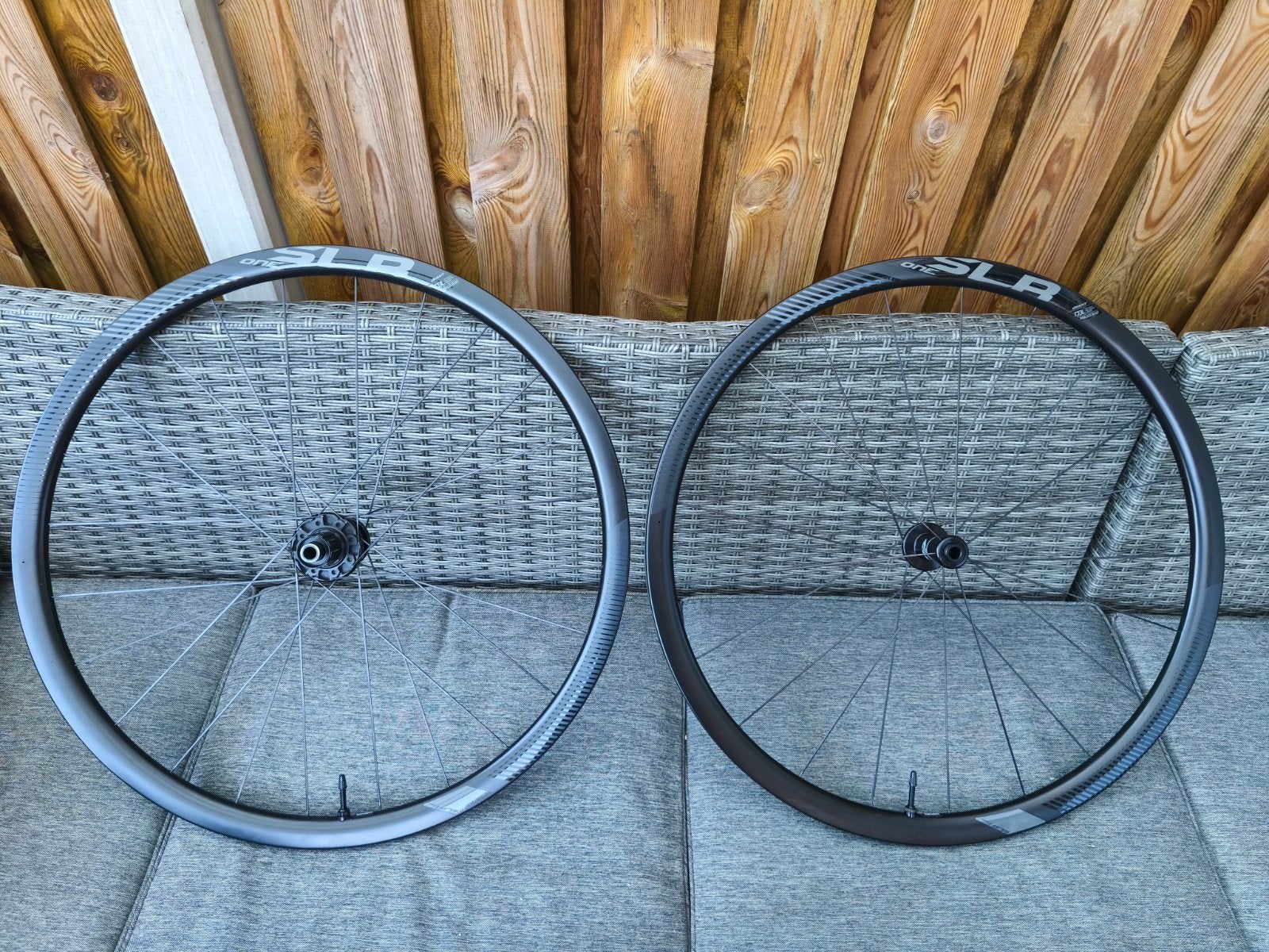Giant SLR1 Carbon Wielset - 32mm velgdiepte, schijfremmen, Gebruikt, Giant, Racefiets, Carbon