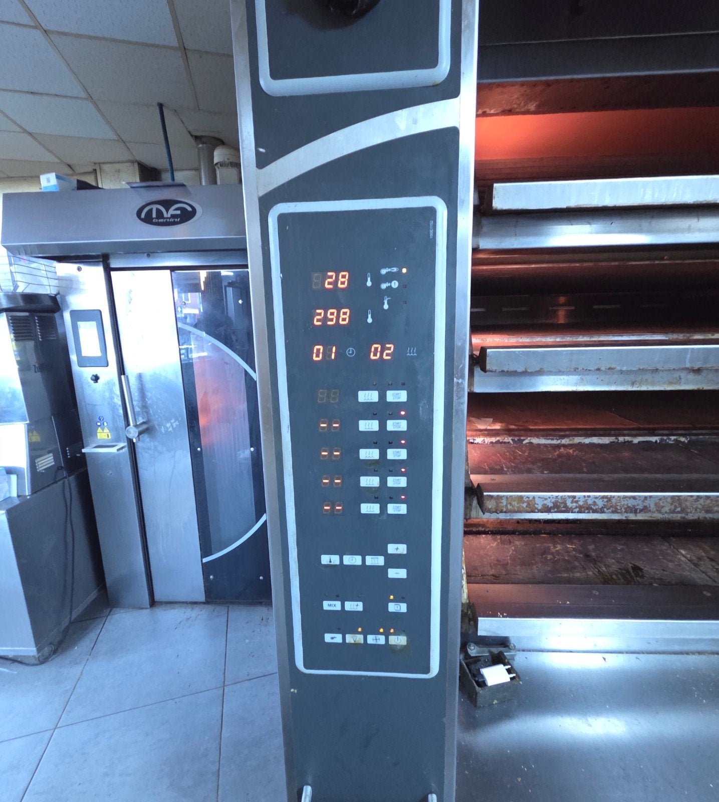 Professionele Bakkerijoven, Ophalen of Verzenden, Gebruikt, Ovens, Magnetrons en Steamers