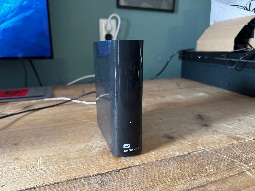 WD Elements 3TB externe harde schijf, Computers en Software, Harde schijven, Gebruikt, Desktop, Extern, HDD, USB, Ophalen of Verzenden