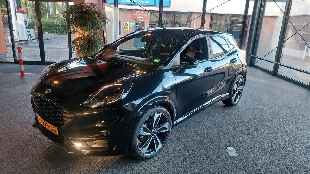 FORD Puma 1.0i Ecoboost Hybrid 125pk ST-Line, Voorwielaandrijving, Overige carrosserieën, Zwart, Origineel Nederlands