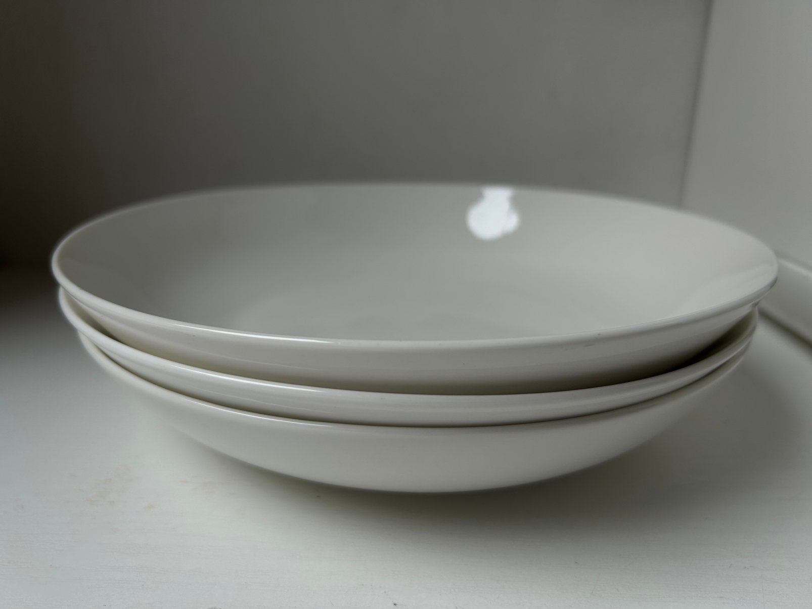 3x Blokker Vienna diepe borden /kommen Ø23 cm, Huis en Inrichting, Keuken | Servies, Gebruikt, Ophalen of Verzenden, Bord(en)