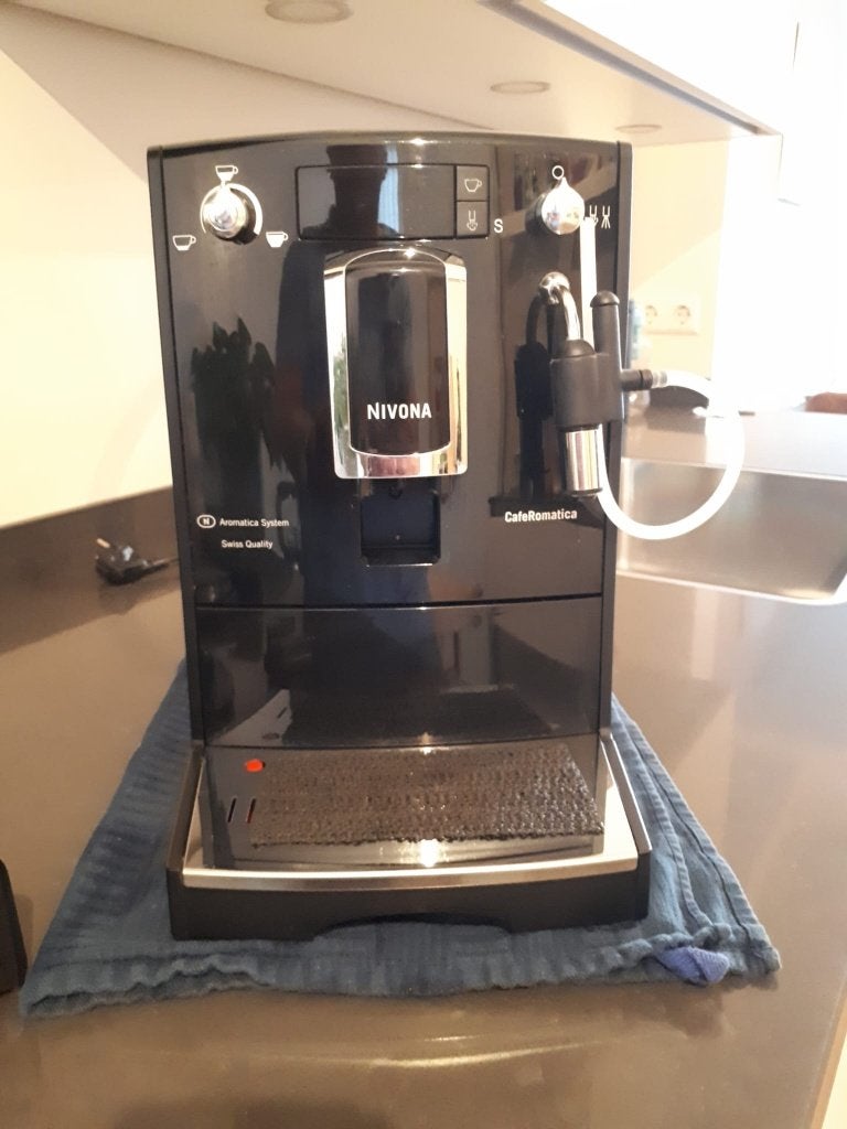Nivona CafeRomatica volautomatische espressomachine, Ophalen, Gebruikt, Espresso apparaat, 10 kopjes of meer