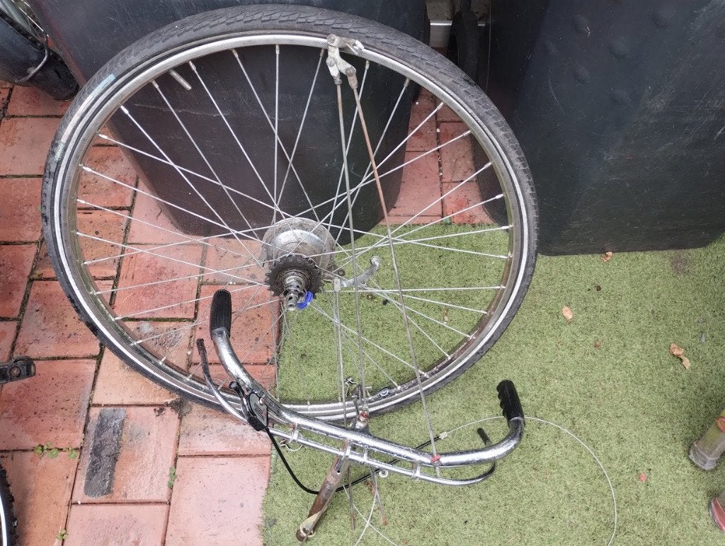 Gazelle Impala stangrem stuur+3v achterwiel1979!, Toerfiets, Gebruikt, Staal, Gazelle Impala