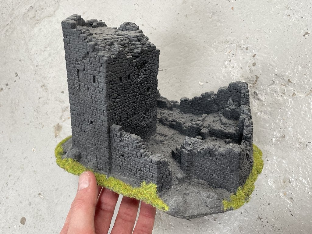 Noch 58600 Burgruine Kasteel Ruïne miniatuur, Ophalen of Verzenden, Zo goed als nieuw, 1:50 tot 1:144