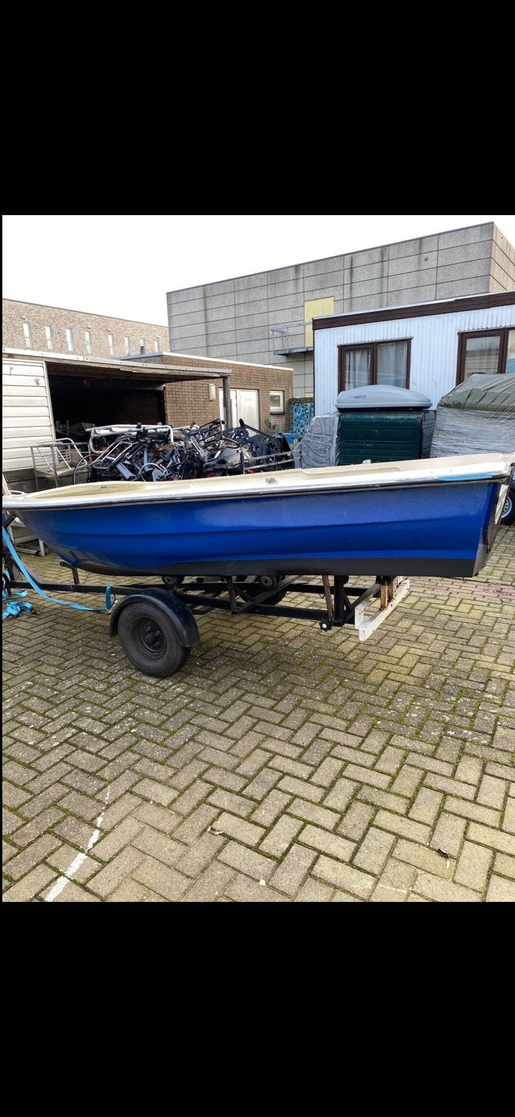 Boot met trailer, Ophalen, Gebruikt