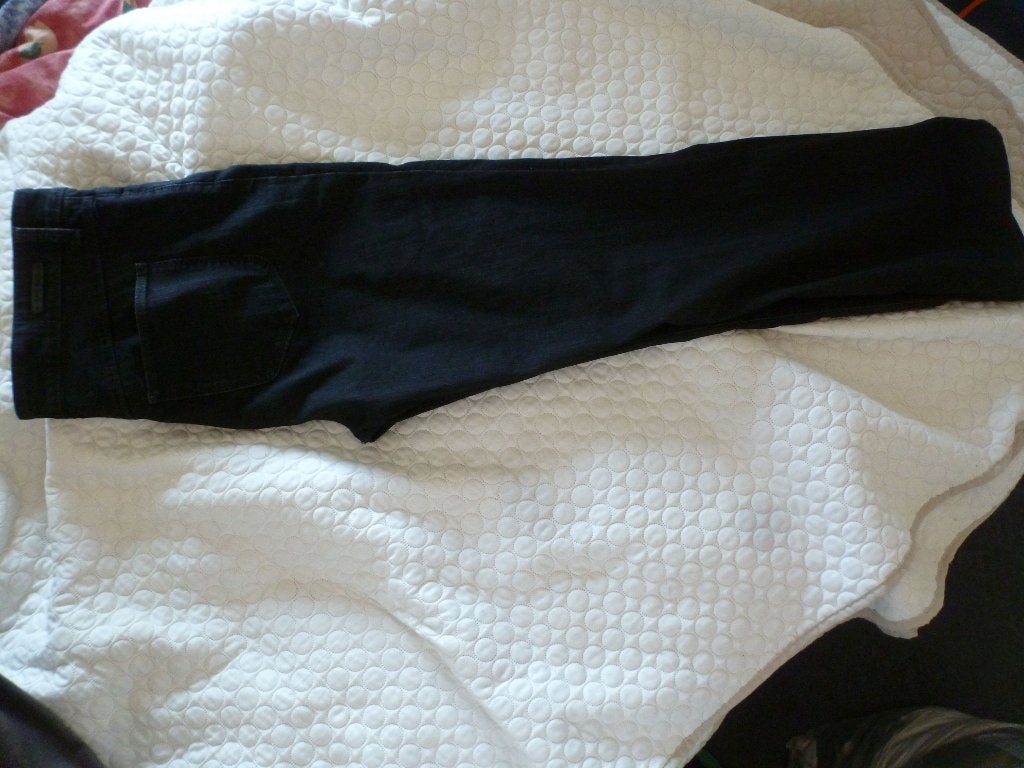 MAC broek JEANS blauw zwart 42 / L32 -GRATIS zend, Verzenden, Zwart, Maat 42/44 (L), Zo goed als nieuw