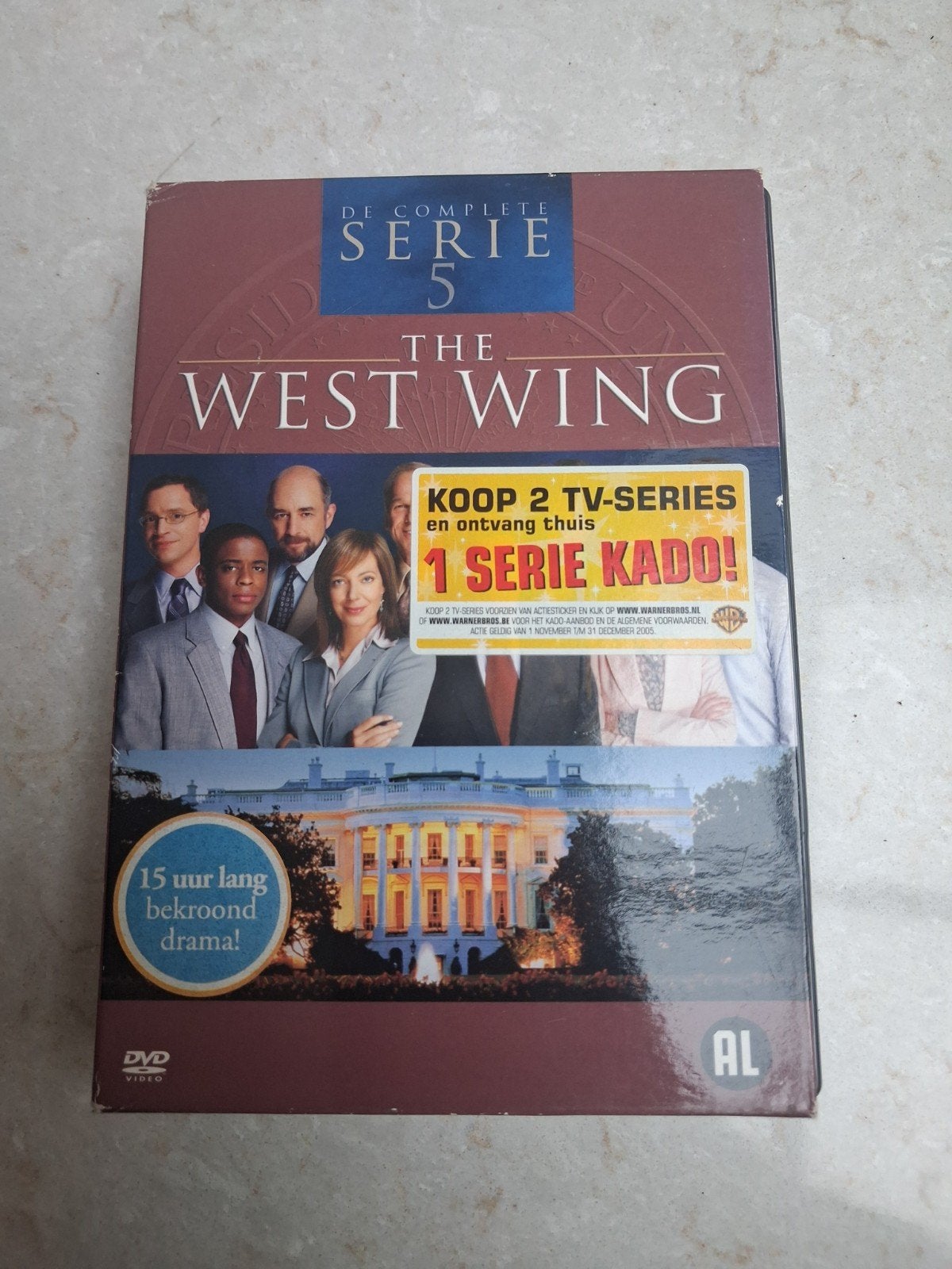 The West Wing - De Complete Serie 5 (DVD), Gebruikt, Alle leeftijden, Nederlands, Drama