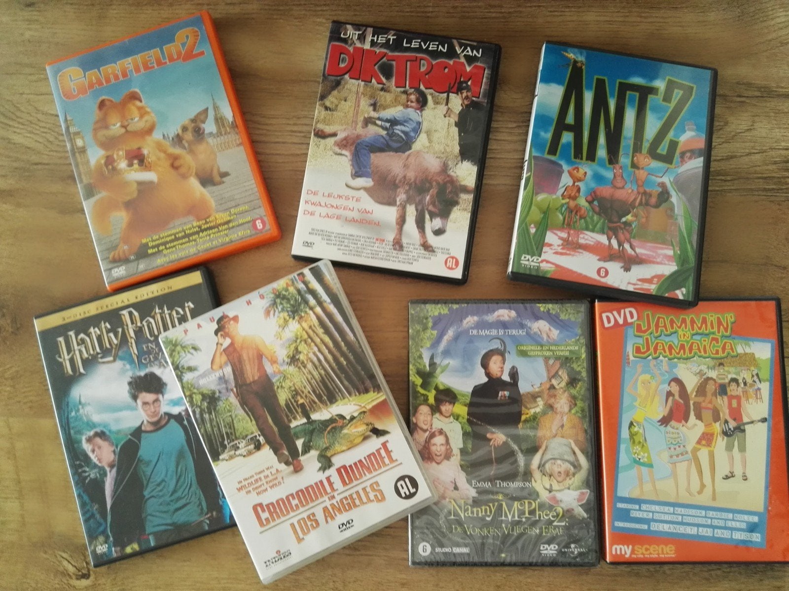 Diverse kinder DVD's: Garfield, Harry Potter, Antz en meer!, Avontuur, Alle leeftijden, Ophalen of Verzenden, Nieuw in verpakking