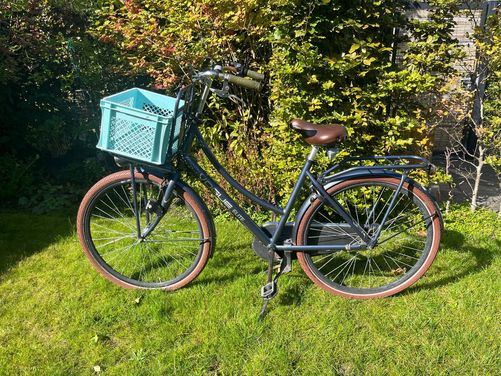 Vogue Elite Damesfiets met mandje en versnellingen, Terugtraprem, Versnellingen, Ophalen, Overige merken