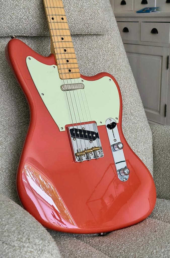 Fender MIJ Limited Edition Offset Telecaster, Ophalen of Verzenden, Zo goed als nieuw, Solid body, Fender