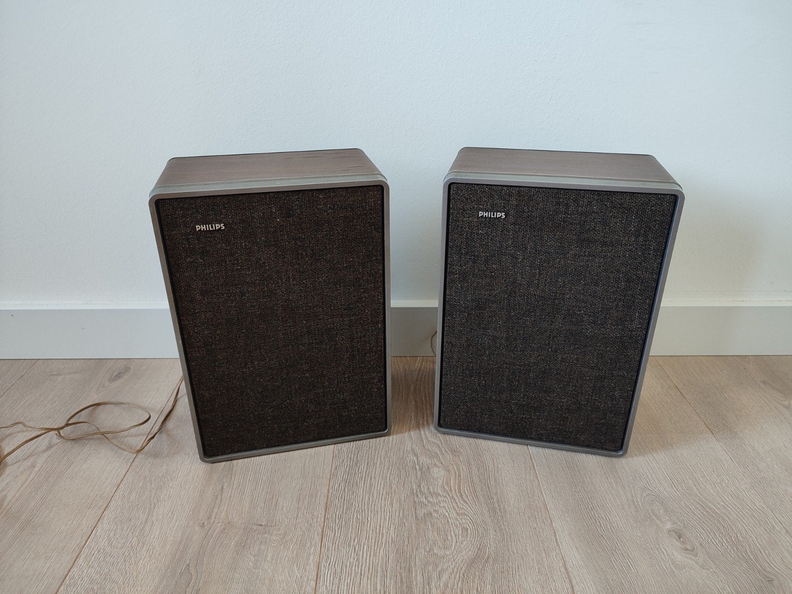 Vintage philips speakers, Audio, Tv en Foto, Luidsprekers, Ophalen, Gebruikt, Minder dan 60 watt, Philips