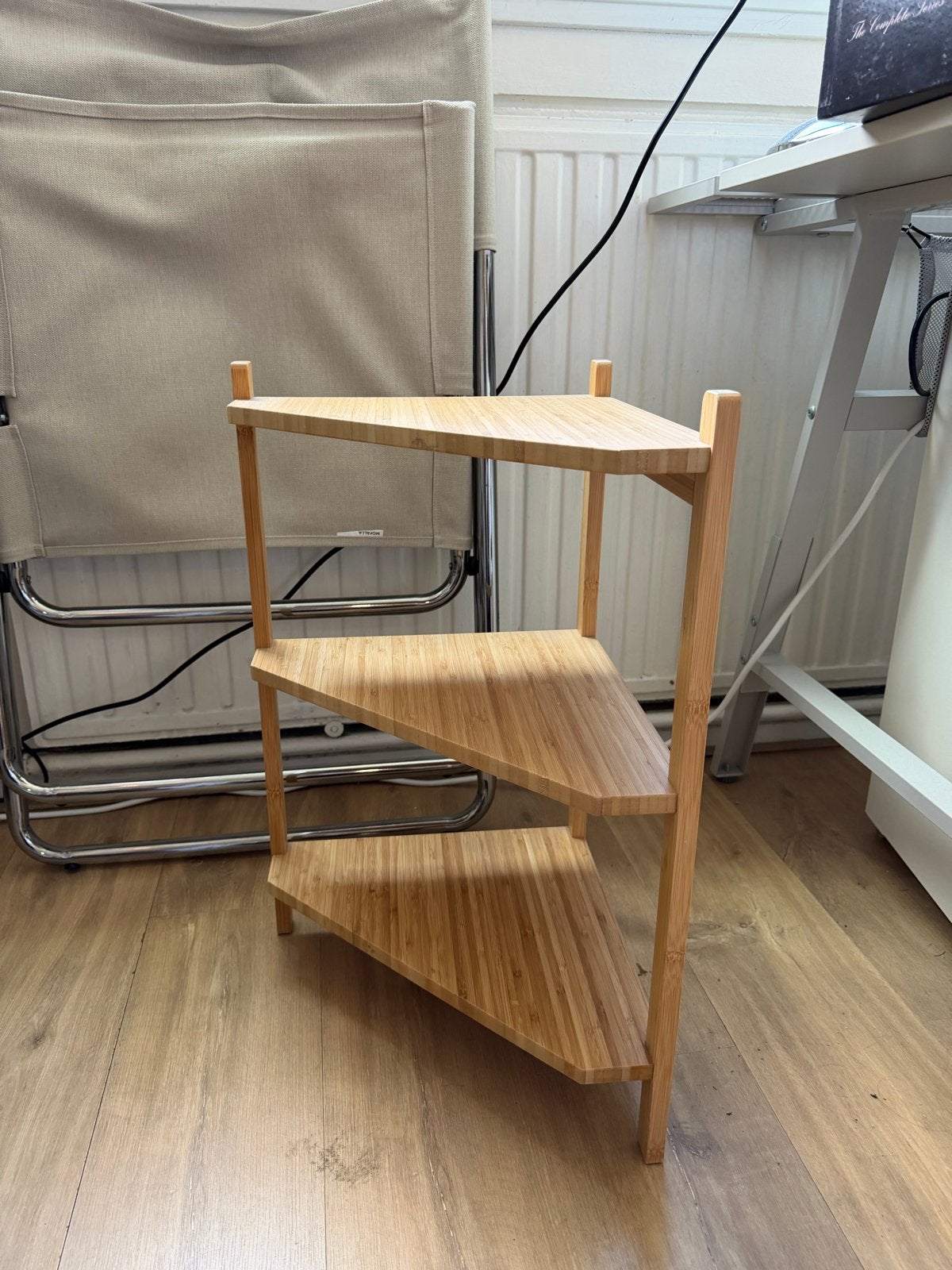 IKEA RÅGRUND wastafelkastje bamboe zo goed als nieuw, Ophalen, Zo goed als nieuw