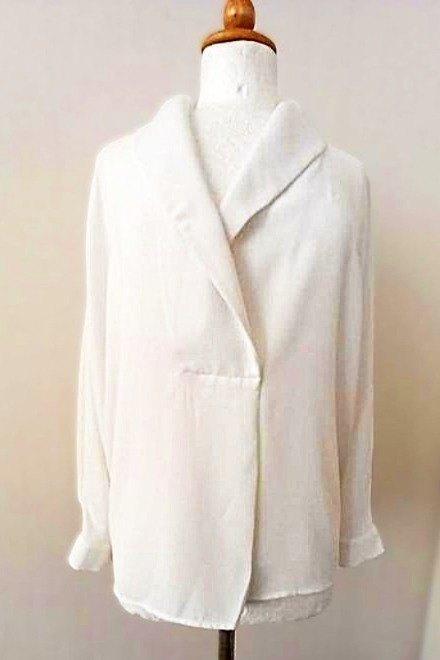 Mooie sjaalkraag bloes Crepe maat M Nieuw  merk Zara, Kleding | Dames, Maat 38/40 (M), Verzenden, Nieuw, Zara