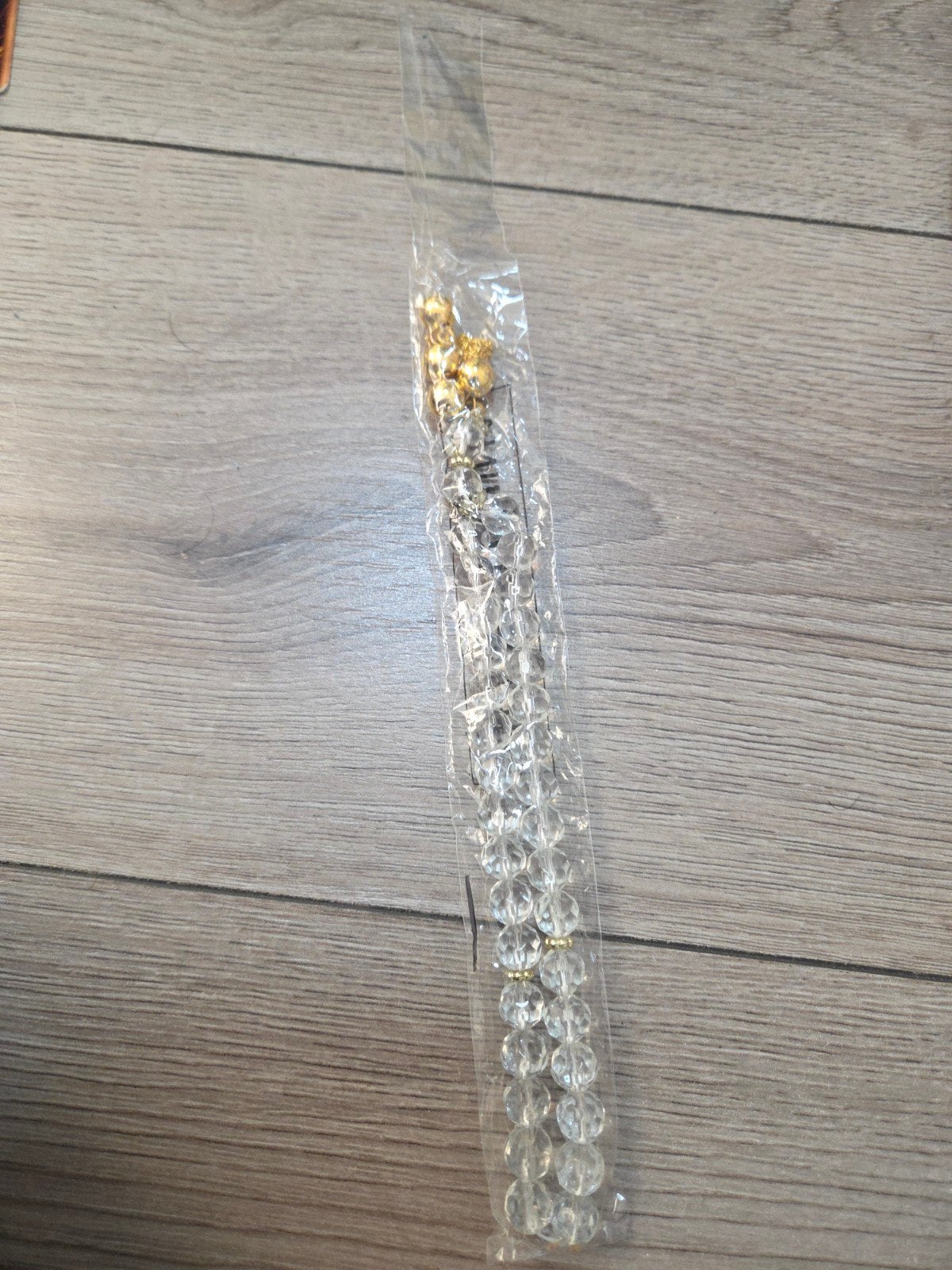 Tasbih transparante kralen decoratieve, Ophalen of Verzenden, Nieuw