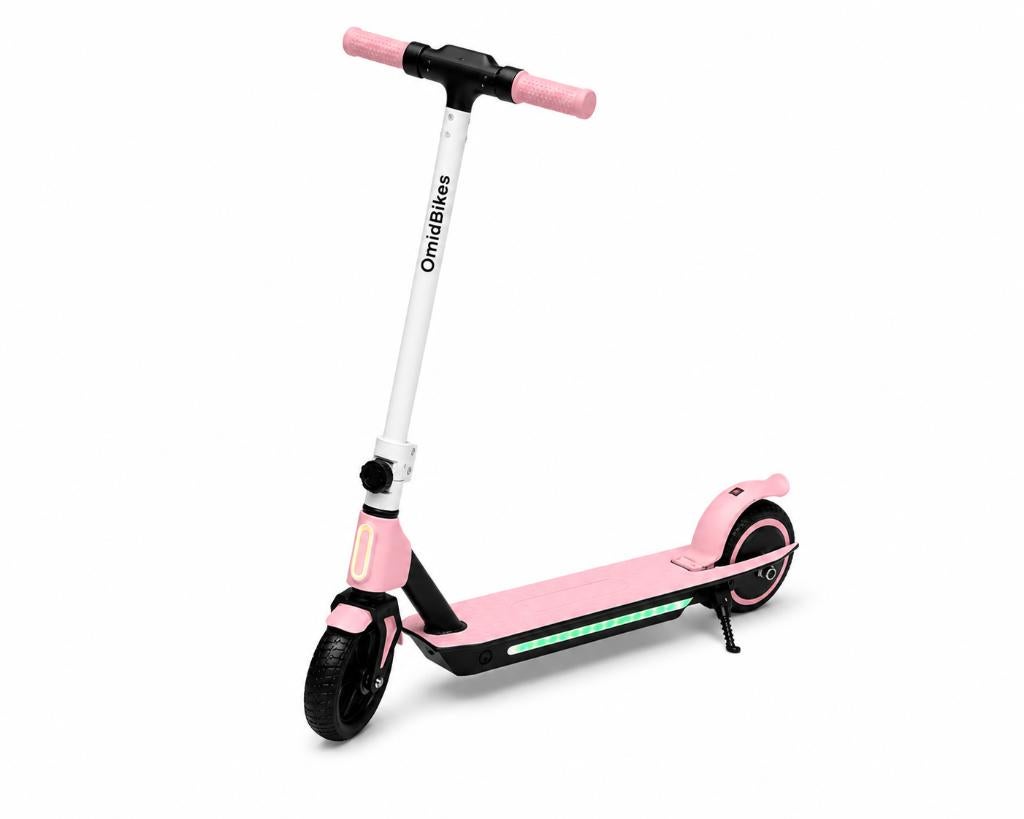 Elektrische Kinderstep Roze 15 km/u, 20 km Bereik & LED, Ophalen of Verzenden, Nieuw, Overige typen