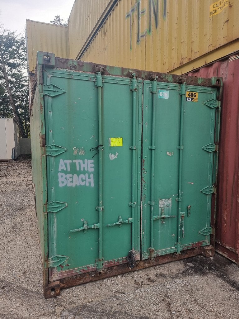 Container 20ft, Ophalen