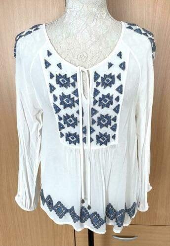 Malvin blouse maat 42 [v], Ophalen of Verzenden, Zo goed als nieuw, Maat 42/44 (L), Wit