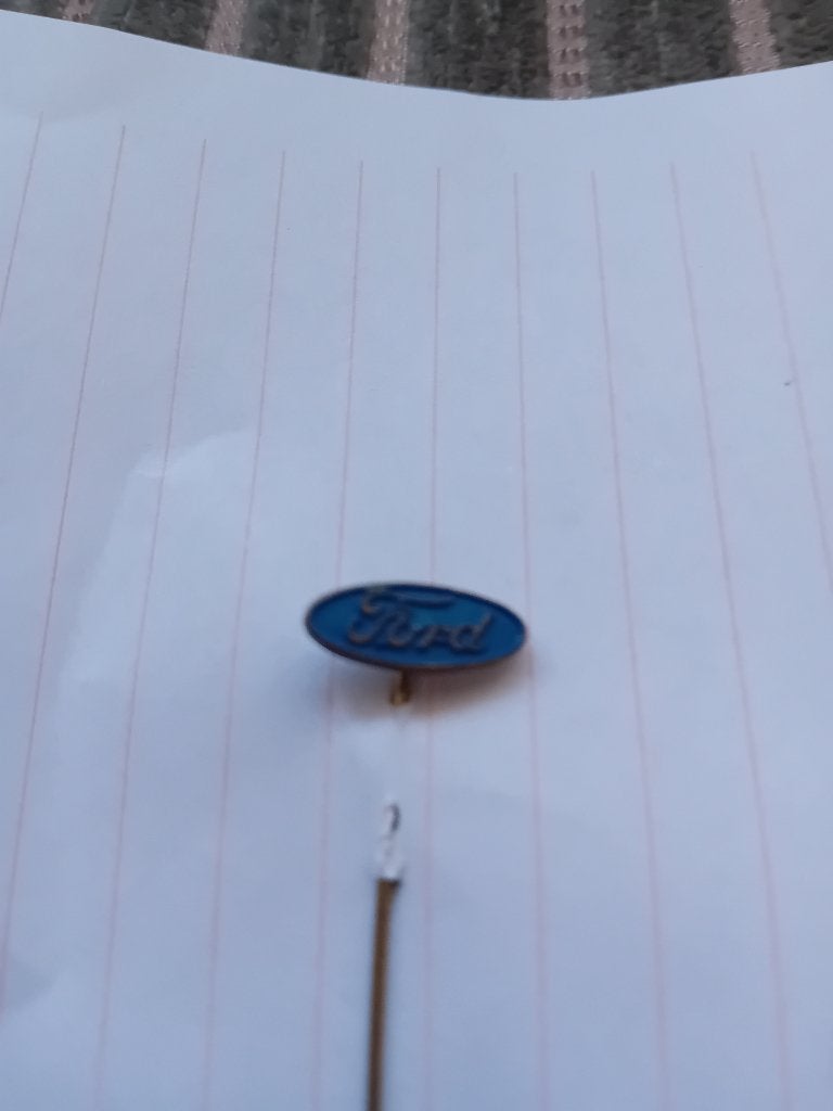 Pin - FORD, Ophalen of Verzenden, Gebruikt, Merk, Speldje of Pin