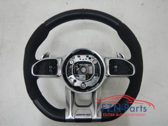 Mercedes-Benz A, B, CLA AMG Stuur Alcantara Leer MF+F1, Auto-onderdelen, Besturing, Ophalen of Verzenden, Gebruikt