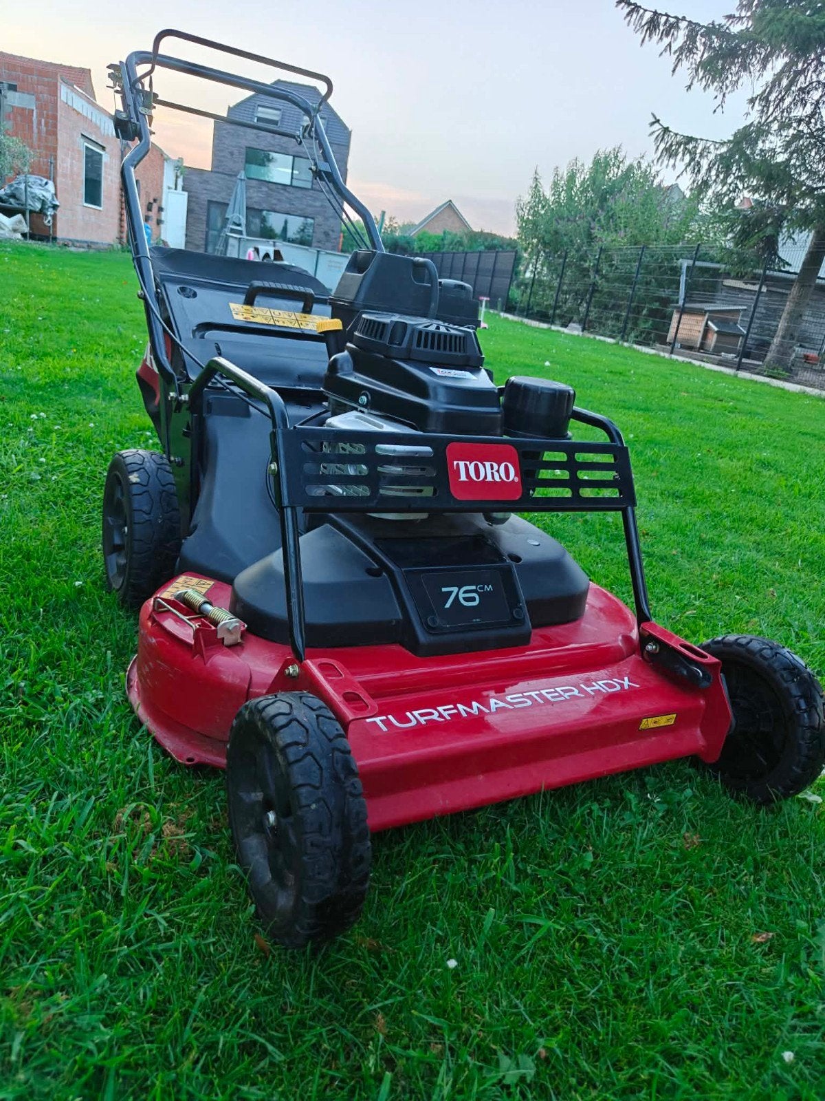 Toro turfmaster hdx 76cm grasmaaier, Ophalen, Cirkelmaaier, Toro, Zo goed als nieuw