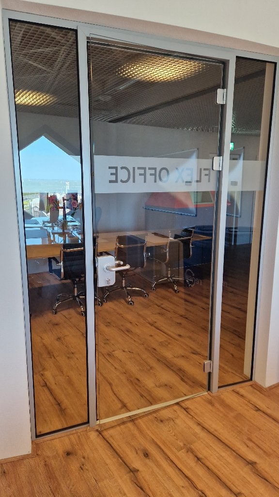 glazen deur incl. slot, Ophalen, Binnendeur, Glas, 200 tot 215 cm