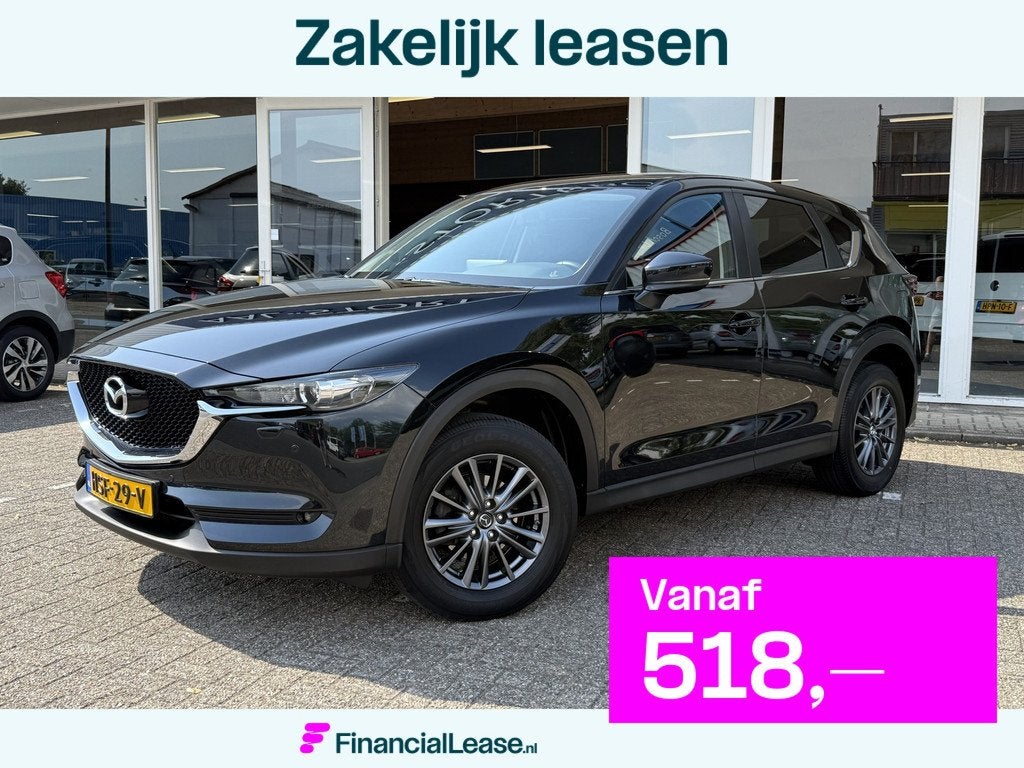 Mazda CX-5 2.5 SkyActiv-G 194 | Trekhaak | LED | Apple/Andro, Stof, Gebruikt, 4 cilinders, 2000 kg