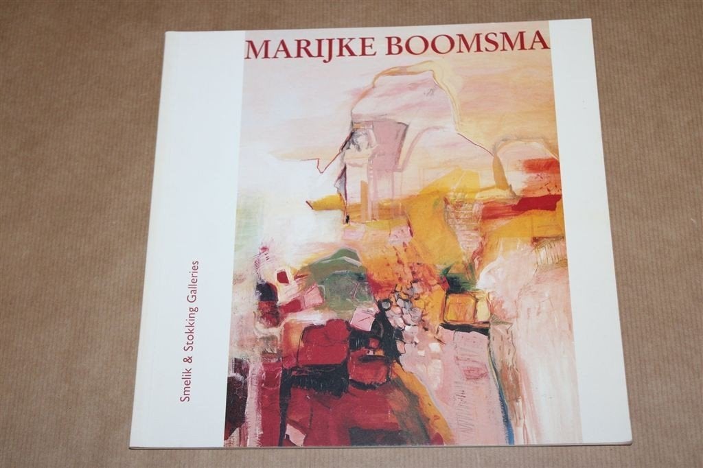 Marijke Boomsma. Recent werk. Smelik & Stokking 1990., Ophalen of Verzenden, Gelezen