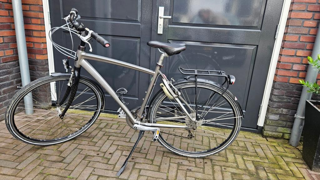 Gazelle herenfiets 53 cm, 53 tot 57 cm, Ophalen, Gebruikt, Gazelle