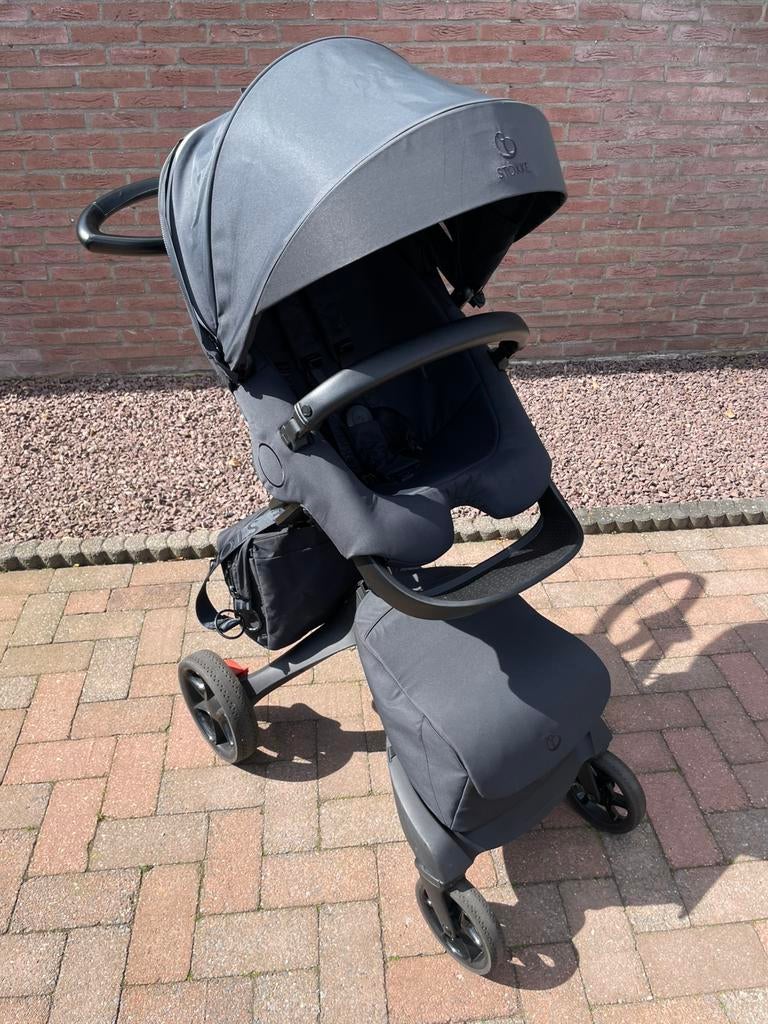 Stokke Xplory X kinderwagen Rich Black, Ophalen, Zo goed als nieuw, Overige merken