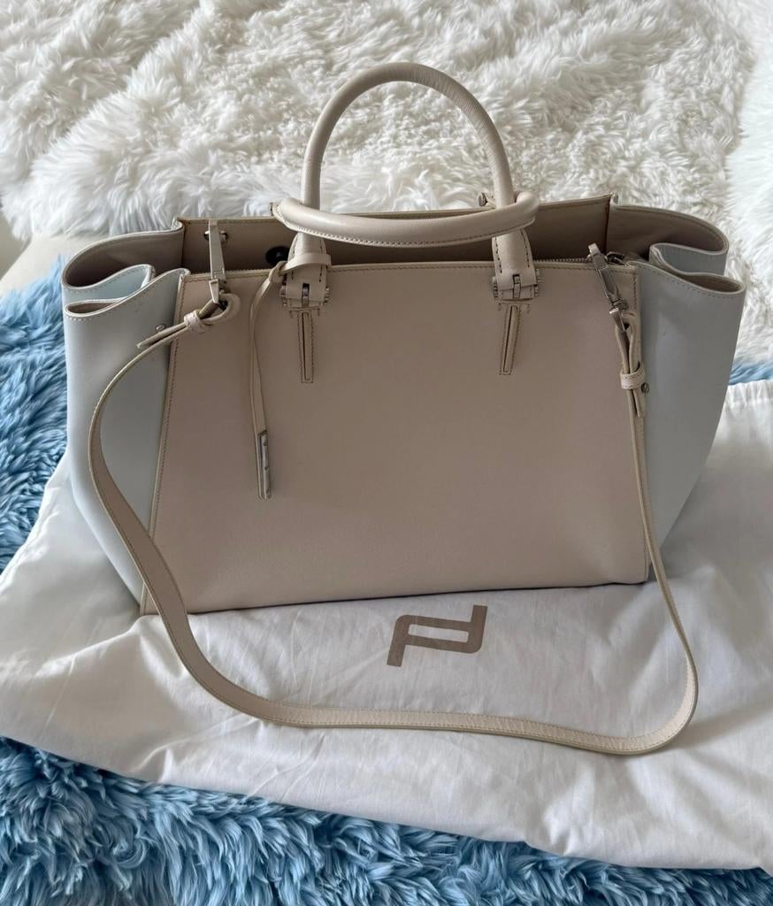 In uitstekende staat Origineel porsche design dames tas,, Ophalen of Verzenden, Zo goed als nieuw, Dame, Zilver