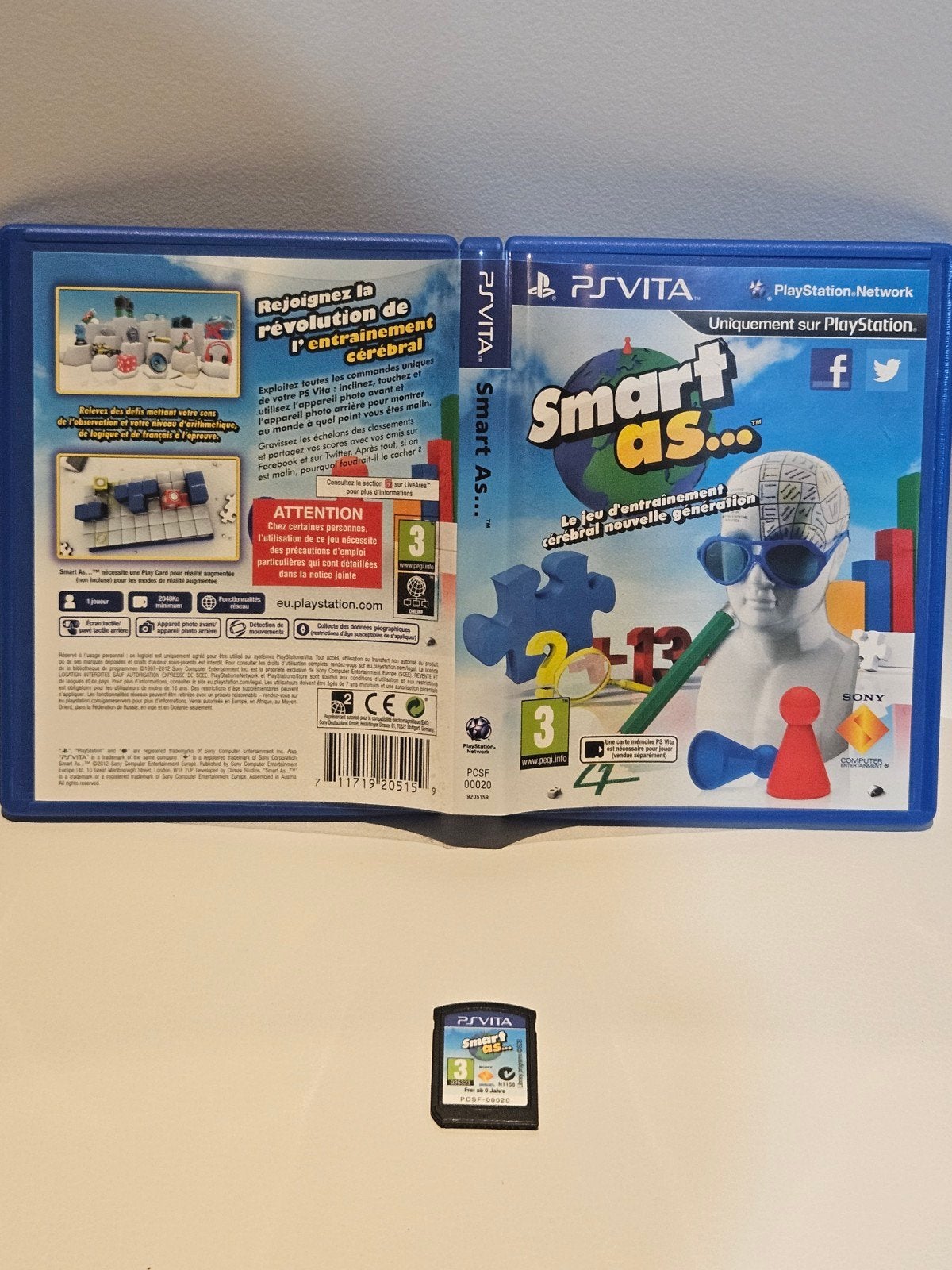 Smart As ... PS Vita, Avontuur en Actie, Vanaf 18 jaar, 1 speler, Ophalen of Verzenden