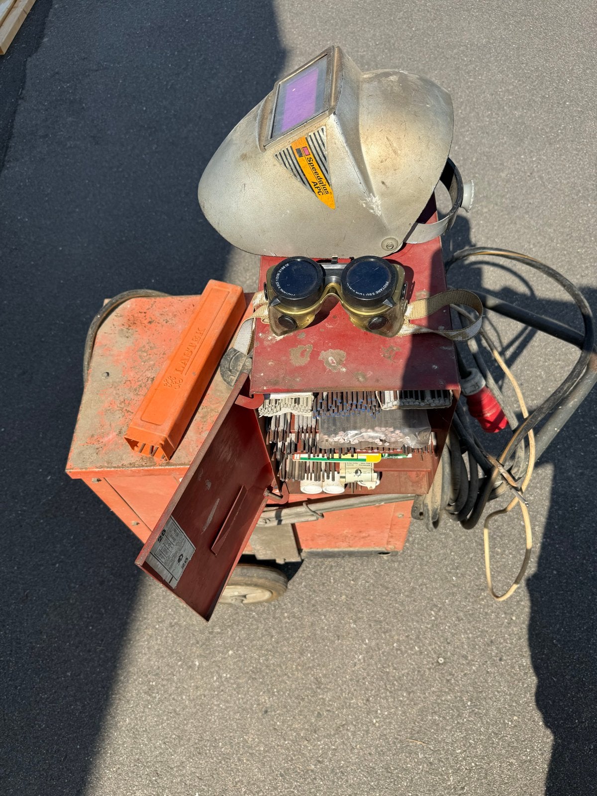 Smitweld LTN330 Elektroden Lasapparaat 380V, Ophalen, Gebruikt, 250 ampère of meer, Elektroden
