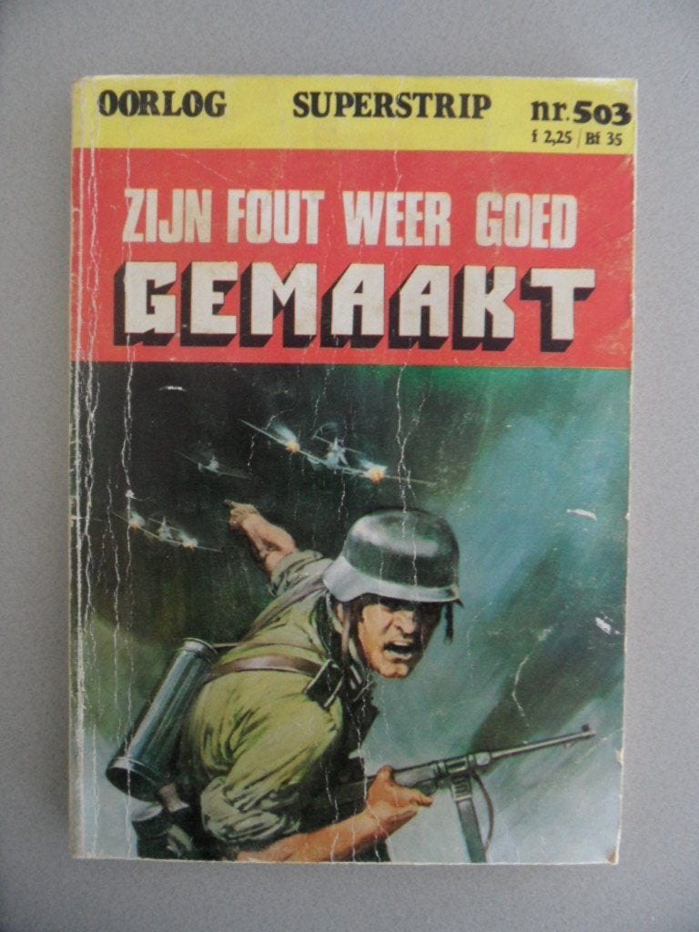 Superstrip. Oorlog Nr 503, Cowboy Nr 516., Meerdere stripboeken, Ophalen of Verzenden, Gelezen