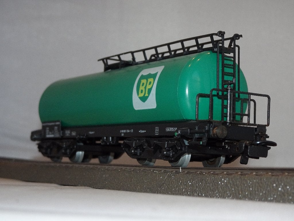Marklin 4653 4 assige ketelwagon BP NIEUW in OVP (#948), Wisselstroom, Ophalen of Verzenden, Märklin, Nieuw