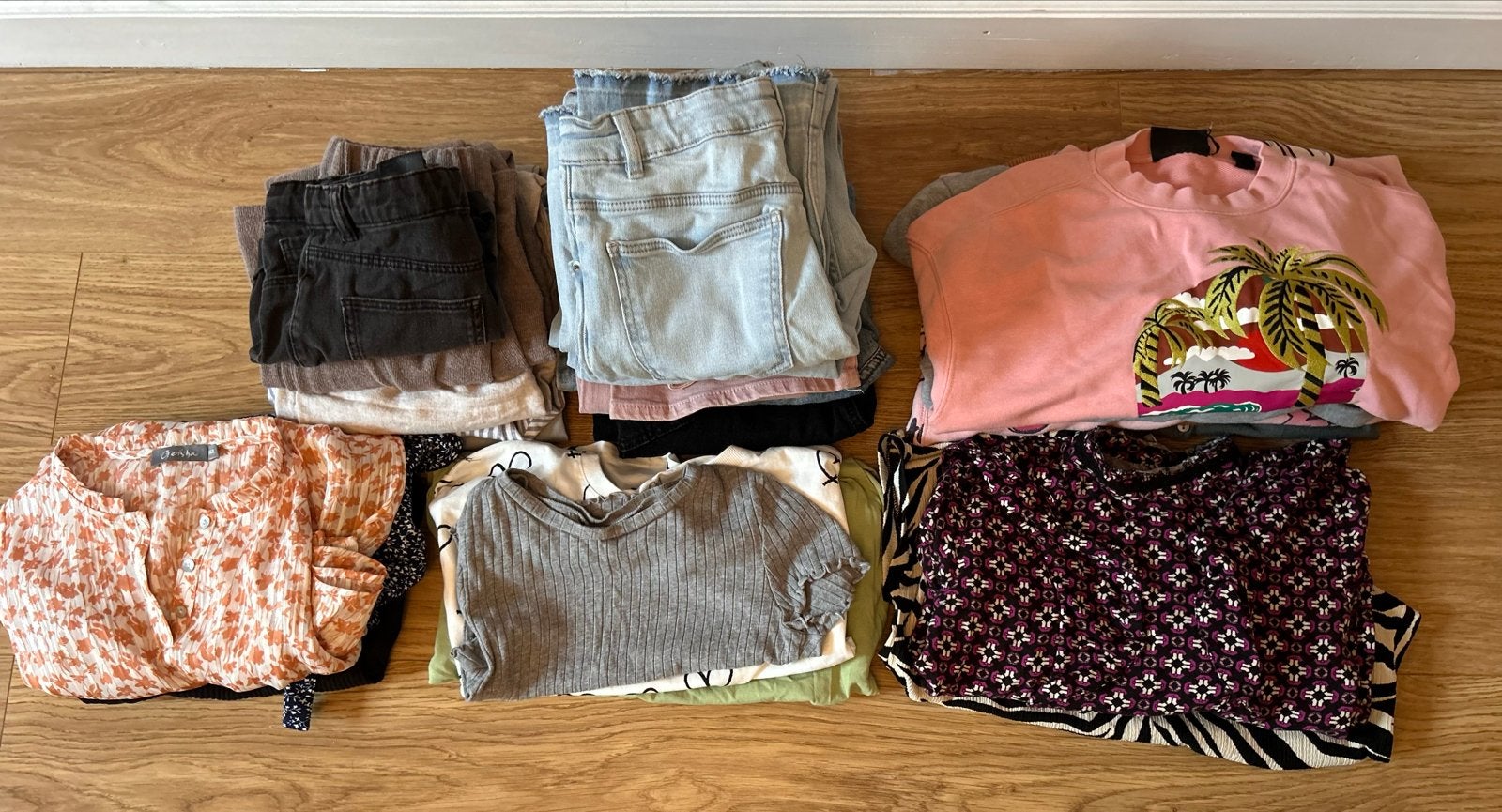 Meisjes kledingpakket 146/152/164 - Diverse merken, Ophalen of Verzenden, Gebruikt, Meisje, Setje