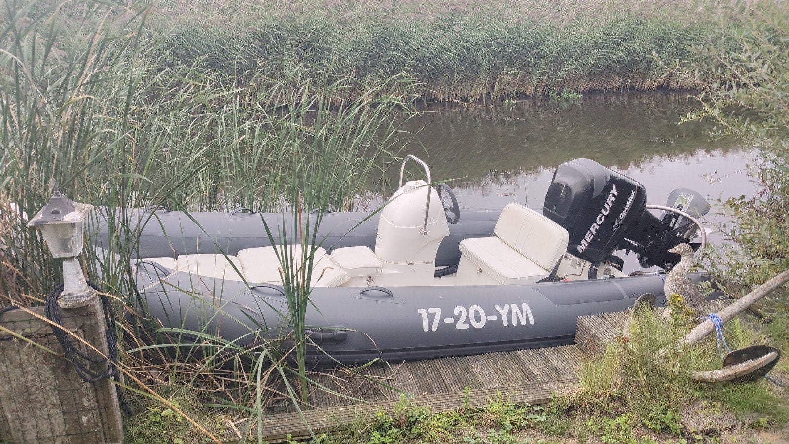 Brig F500 L met 90pk mercury optimax, Watersport en Boten, Gebruikt, Inclusief motor, Buitenboordmotor, 90 pk