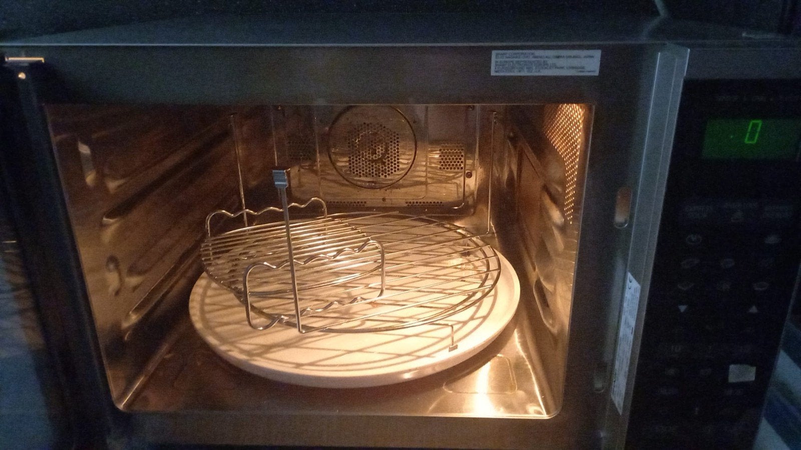 Sharp Combi Oven - 54 cm breed, 36 cm hoog, 52 cm diep, Witgoed en Apparatuur, Magnetrons, Ophalen, Combimagnetron, Gebruikt, Hete lucht