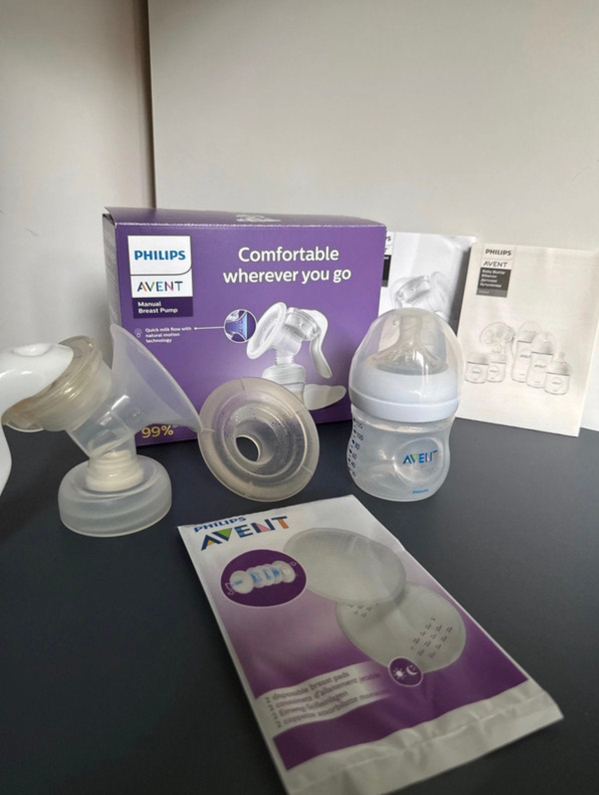 Philips Avent handkolf, Gebruikt, Borstkolf, Draadloos, Philips Avent