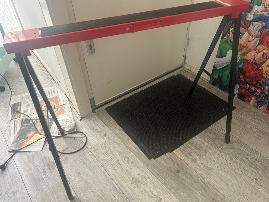 inklapbare SCHRAAG - staal - met antislip strook 2 stuks, Ophalen, Gebruikt, 70 tot 120 cm, Inklapbaar