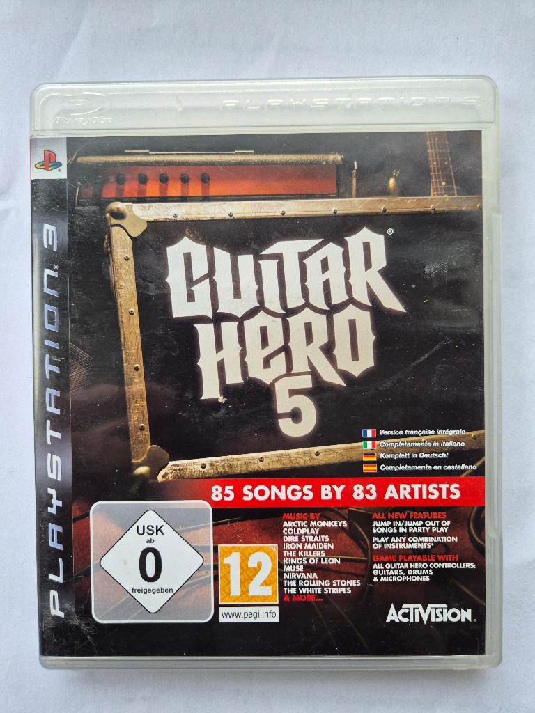 GUITAR HERO 5, Muziek, Gebruikt, 1 speler, Ophalen of Verzenden