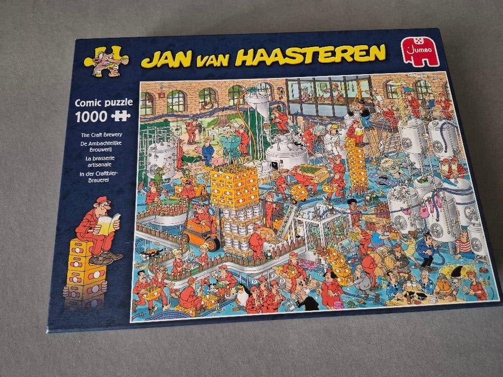 Puzzel Jan van Haasteren, Hobby en Vrije tijd, Denksport en Puzzels, Ophalen, 500 t/m 1500 stukjes, Zo goed als nieuw