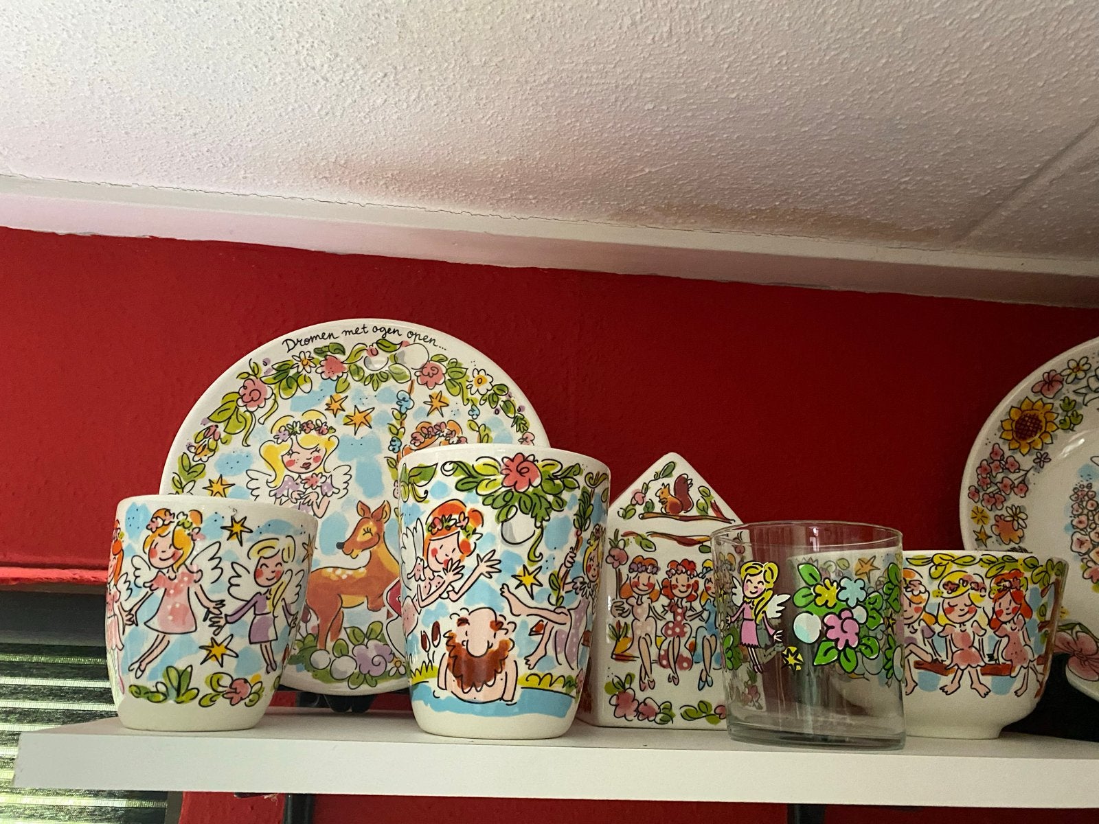 Blond Amsterdam Droomvlucht servies - In 1 koop, Gebruikt, Keramiek, Overige typen, Ophalen of Verzenden