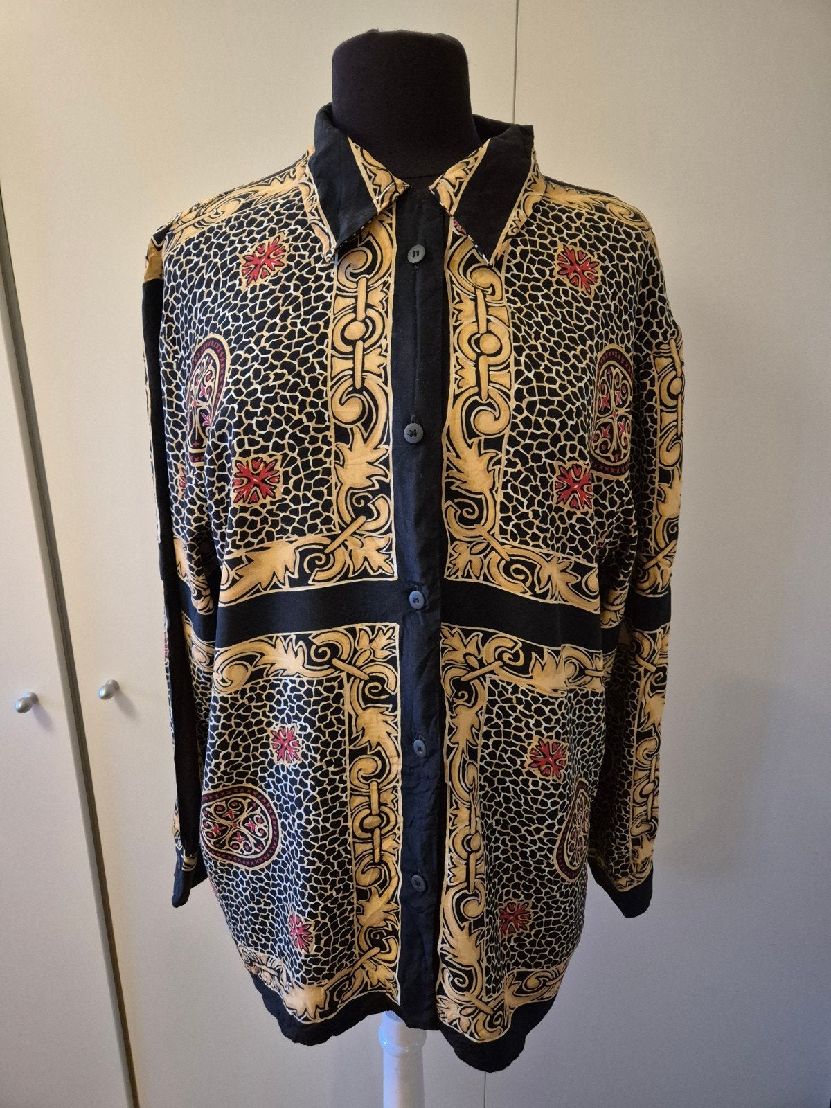 InWear barok blouse /overhemd met print - maat XL, Kleding | Dames, Blouses en Tunieken, Zo goed als nieuw, Maat 46/48 (XL) of groter